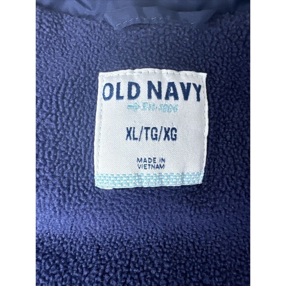 Women's Navy Puffer Vest - Picture 2 of 15